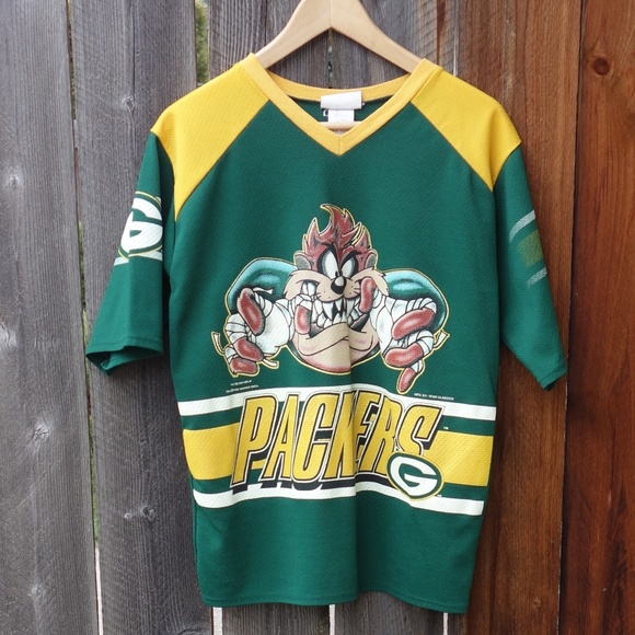 NFL Other - Vintage Green Bay Packers Tasmanian Devil Jersey